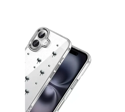 Apple iPhone 17 Fiyonk Desenli Kapak - Desen 1