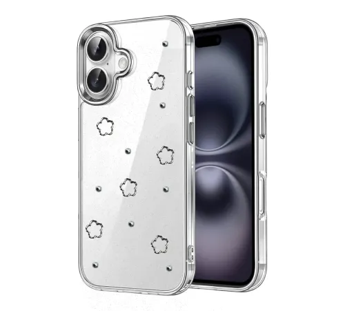 Apple iPhone 17 Fiyonk Desenli Kapak - Desen 2