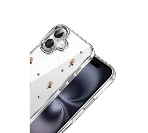 Apple iPhone 17 Fiyonk Desenli Kapak - Desen 6