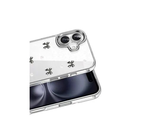 Apple iPhone 17 Fiyonk Desenli Kapak - Desen 8