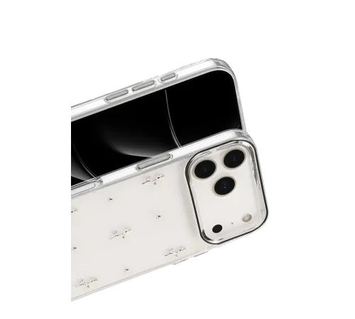 Apple iPhone 17 Pro Fiyonk Desenli Kapak - Desen 4