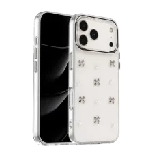 Apple iPhone 17 Pro Fiyonk Desenli Kapak - Desen 8