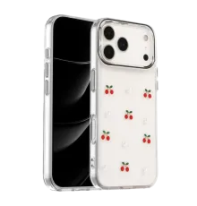 Apple iPhone 17 Pro Fiyonk Desenli Kapak - Desen 9