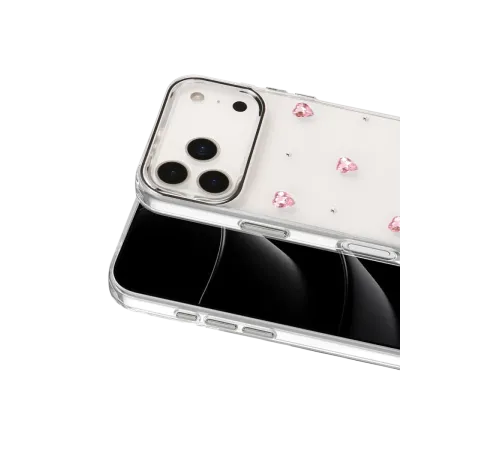 Apple iPhone 17 Pro Max Fiyonk Desenli Kapak - Desen 3