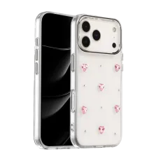 Apple iPhone 17 Pro Max Fiyonk Desenli Kapak - Desen 3