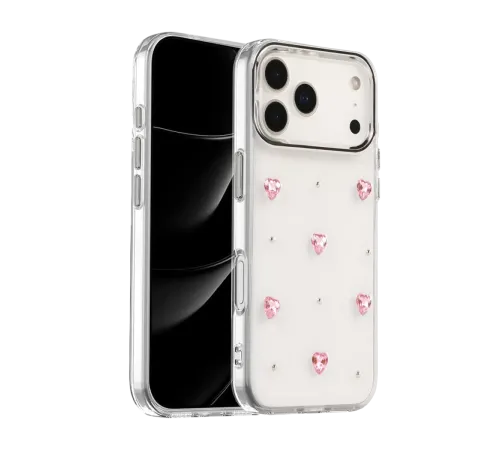Apple iPhone 17 Pro Max Fiyonk Desenli Kapak - Desen 3