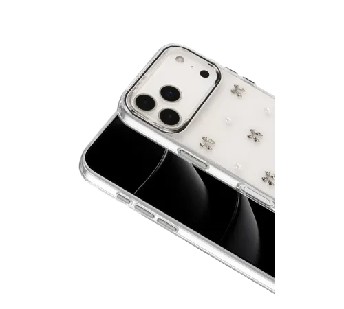 Apple iPhone 17 Pro Max Fiyonk Desenli Kapak - Desen 8