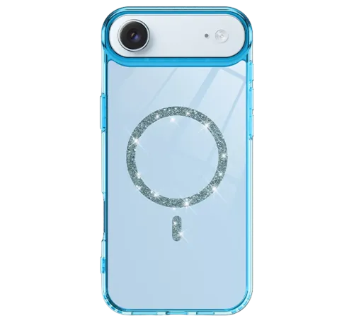 Apple iPhone 17 Air Live Diamond Magsafe Kapak - Mavi