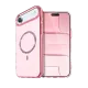 Apple iPhone 17 Air Live Diamond Magsafe Kapak - Pembe