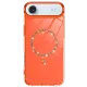 Apple iPhone 17 Air Live Diamond Magsafe Kapak - Turuncu