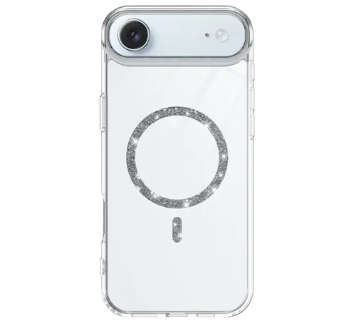 Apple iPhone 17 Air Live Diamond Magsafe Kapak - Şeffaf
