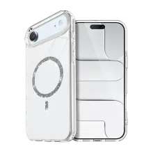 Apple iPhone 17 Air Live Diamond Magsafe Kapak - Şeffaf