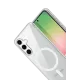 Samsung Galaxy A16 5G Combo Sert Şeffaf Magsafe Kapak - Şeffaf