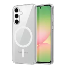 Samsung Galaxy A16 5G Combo Sert Şeffaf Magsafe Kapak - Şeffaf