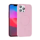 iPhone 15 Pro Max Broş Magsafe Kapak - Pembe