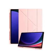 Samsung Galaxy X930 Tab S11 Ultra 14.6 Kalemlikli Mars Tablet Kılıfı - Rose Gold