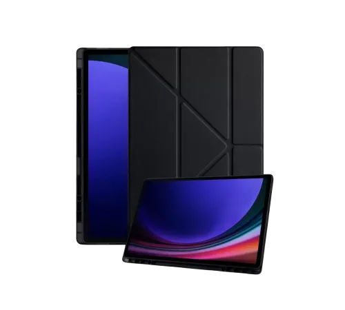 Samsung Galaxy X930 Tab S11 Ultra 14.6 Kalemlikli Mars Tablet Kılıfı - Siyah