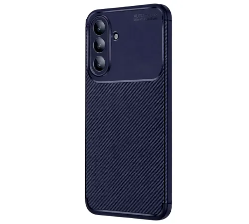 Samsung Galaxy A57 5G Auto Focus Karbon Kapak - Lacivert