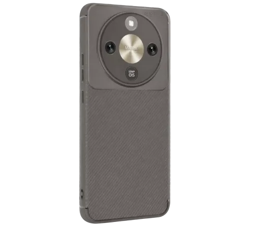Huawei Honor Magic 8 Lite Auto Focus Karbon Kapak - Gri