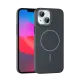 iPhone 15 Plus Broş Magsafe Kapak - Füme