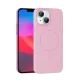 iPhone 15 Plus Broş Magsafe Kapak - Pembe