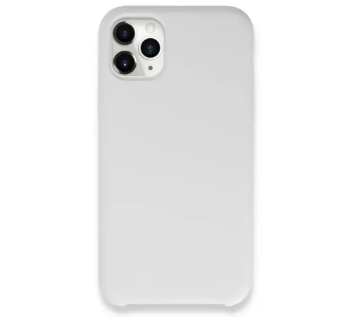 Apple iPhone 11 Pro Max Kılıf Lansman Legant Silikon - Beyaz