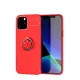 Apple iPhone 12 Kılıf Range Yüzüklü Silikon - Kırmızı