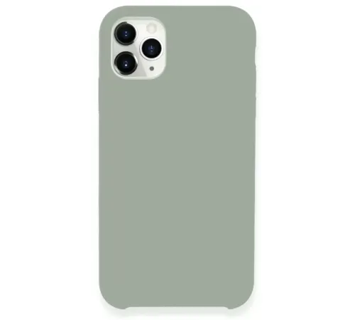 Apple iPhone 11 Pro Max Kılıf Lansman Legant Silikon - Açık Gri