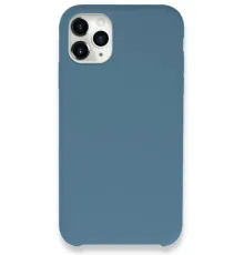 Apple iPhone 11 Pro Max Kılıf Lansman Legant Silikon - Açık Mavi