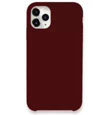 Apple iPhone 11 Pro Max Kılıf Lansman Legant Silikon - Bordo