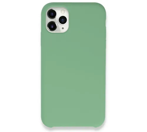 Apple iPhone 11 Pro Max Kılıf Lansman Legant Silikon - Yeşil