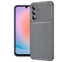 Samsung Galaxy A57 5G Auto Focus Karbon Kapak - Gri