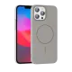 iPhone 15 Pro Max Broş Magsafe Kapak - Titan Gri