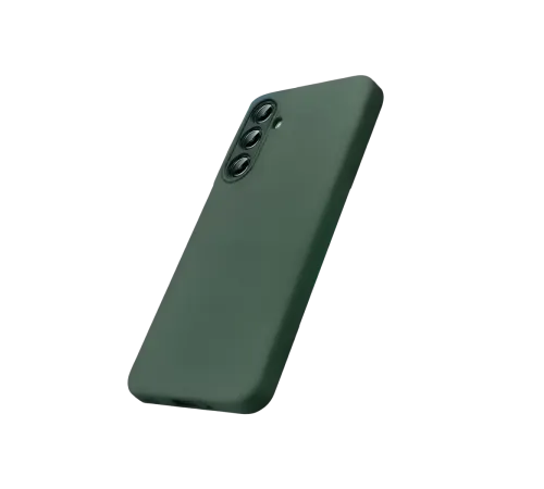 Samsung Galaxy A37 5G First Silikon - Koyu Yeşil