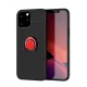 Apple iPhone 12 Pro Max Kılıf Range Yüzüklü Silikon - Siyah-Kırmızı