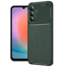 Samsung Galaxy S26 Plus Auto Focus Karbon Kapak - Koyu Yeşil