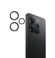 Xiaomi Redmi Note 14 4G PVD Metal Kamera Lens - Gümüş