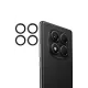 Xiaomi Redmi Note 14 Pro 4G PVD Metal Kamera Lens - Siyah