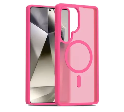 Samsung Galaxy S25 Ultra Jota Magsafe Kapak - Rose
