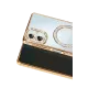 Samsung Galaxy A07 4G Joke Simli Magneticsafe Kılıf - Gold