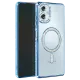 Samsung Galaxy A07 4G Joke Simli Magneticsafe Kılıf - Mavi