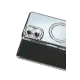 Samsung Galaxy A07 4G Joke Simli Magneticsafe Kılıf - Siyah