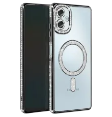 Samsung Galaxy A07 4G Joke Simli Magneticsafe Kılıf - Siyah