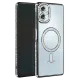 Samsung Galaxy A07 4G Joke Simli Magneticsafe Kılıf - Siyah