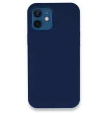 Apple iPhone 12 Kılıf Lansman Legant Silikon - Lacivert