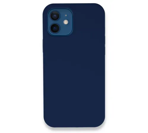 Apple iPhone 12 Kılıf Lansman Legant Silikon - Lacivert