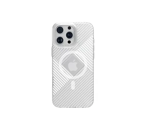 iPhone 15 Pro Max Stella PC Sert Magsafe Kılıf - Şeffaf