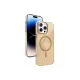 iPhone 16 Pro Stella PC Sert Magsafe Kılıf - Gold