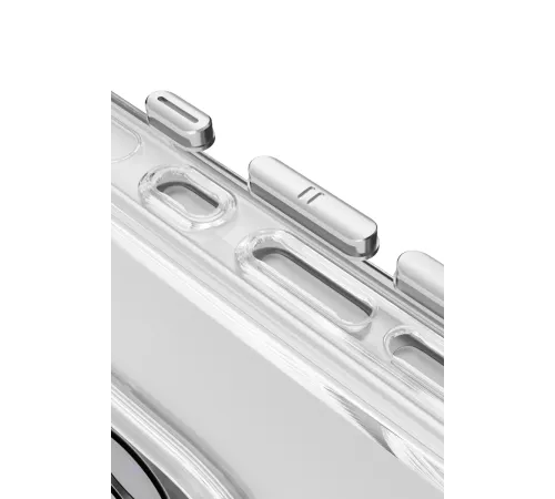 iPhone 16 Pro Gleam PC Sert Magsafe Kılıf - Titan Gri