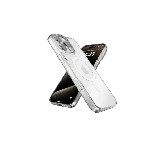 iPhone 16 Pro Gleam PC Sert Magsafe Kılıf - Şeffaf